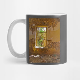 Abandoned House Cyprus Mug